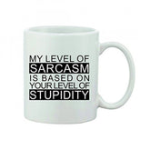 Generic Printed Ceramic Coffee Mug - 1 Pieces, White, 11oz