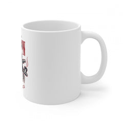 जेनेरिक सिरेमिक गोरिल्ला डिज़ाइन प्रिंटेड कॉफी मग (रंग: सफेद, क्षमता: 330 मिलीलीटर)