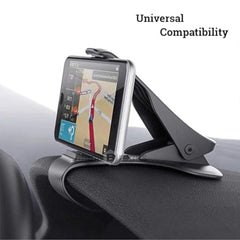 Generic Stylish Car Chimti Dashboard Phone Holder Mount Mobile Clip Stand For All Smartphones (Black)