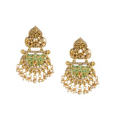 सामान्य महिलाओं के रोज़ गोल्ड प्लेटेड अलॉय इयररिंग्स (गोल्ड)