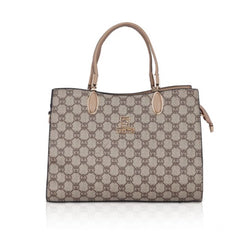 महिलाओं के लिए जेनेरिक फॉक्स लेदर प्रिंटेड हैंडबैग (हिल्वर)