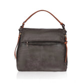 जेनरिक महिलाओं का फॉक्स लेदर सॉलिड स्लिंग बैग (हरा)