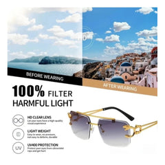 जेनेरिक क्लासिक यूनिसेक्स यूवी400 प्रोटेक्शन सनग्लास (मल्टीकलर)