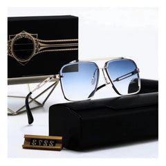 जेनेरिक क्लासिक यूनिसेक्स यूवी400 प्रोटेक्शन सनग्लास (नीला)