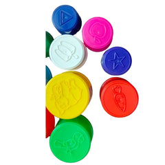 10_Pcs Set Cup Clay Stamp | Clay | Creative Toys| 3+ Years