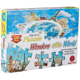 120_Pcs Jigsaw Puzzle Wonders of the world