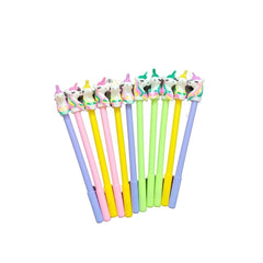 12_Pcs Set Unicorn Pencil | Plastic | Stationery | 3+ Years