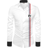 जेनेरिक पुरुषों की कैज़ुअल फ्लोरल प्रिंटेड कॉटन ब्लेंड अनस्टिच्ड शर्ट फैब्रिक 1.6 मीटर (सफेद)