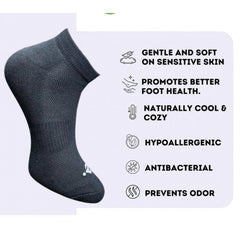 Generic 3_Pair Set Unisex Casual Cotton Printed Low Cut Socks (Multicolor)