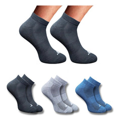 Generic 3_Pair Set Unisex Casual Cotton Printed Low Cut Socks (Multicolor)