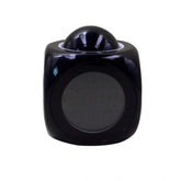 वॉयस प्रोजेक्शन और वेक-अप अलार्म के साथ सामान्य समय प्रदर्शन घड़ी (रंग: काला)