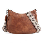 जेनरिक महिलाओं का पीयू लेदर जिपर स्लिंग बैग