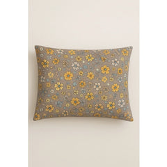 सामान्य माइक्रोफाइबर फ्लोरल प्रिंटेड सिंगल बेडशीट और 1 पिलो कवर (मल्टीकलर)