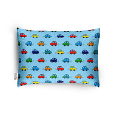 1 से 5 वर्ष की आयु के बच्चों के लिए सामान्य सॉफ्ट प्लश प्रिंटेड बेबी पिलो (आसमानी नीला)