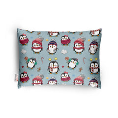 1 से 5 वर्ष की आयु के बच्चों के लिए सामान्य मुलायम प्लश प्रिंटेड शिशु तकिया (ग्रे)