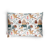 1 से 5 वर्ष की आयु के बच्चों के लिए सामान्य सॉफ्ट प्लश प्रिंटेड बेबी पिलो (बहुरंगी)