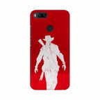 Red Abstract Man Mobile case cover