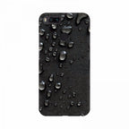 Waterdrops on Black Sheet Mobile Case Cover