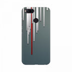 Classic Gray color Lines different Size Mobile Case Cover