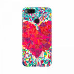 Digital Love pattern Effect Mobile Case Cover