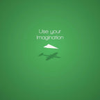 Green background with thoughts Mobile Case Cover