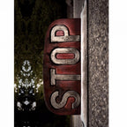 Stop Text Wallpaper Mobile Case Cover