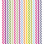Zig Zag Color Lines Pattern Mobile Case Cover