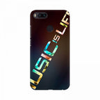Music is Life Text Mobile Case Cover