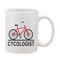  Printed Ceramic Coffee Mug - 1 Pieces, White, 11oz