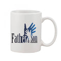  Printed Ceramic Coffee Mug - 1 Pieces, White, 11oz