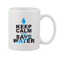  Printed Ceramic Coffee Mug - 1 Pieces, White, 11oz