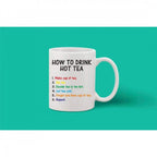 Generic Printed Ceramic Coffee Mug - 1 Pieces, White, 11oz