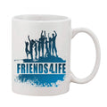  Printed Ceramic Coffee Mug - 1 Pieces, White, 11oz