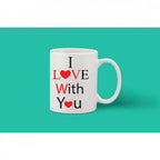 Generic Printed Ceramic Coffee Mug - 1 Pieces, White, 11oz
