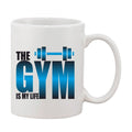  Printed Ceramic Coffee Mug - 1 Pieces, White, 11oz