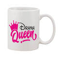  Printed Ceramic Coffee Mug - 1 Pieces, White, 11oz