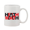  Printed Ceramic Coffee Mug - 1 Pieces, White, 11oz