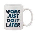  Printed Ceramic Coffee Mug - 1 Pieces, White, 11oz