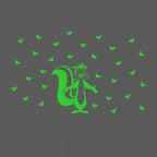 Generic Green Kids Room Decor Radium Wall Sticker