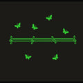  Green Radium Wall Sticker
