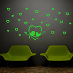 Generic Green Radium Wall Sticker