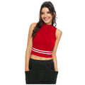 Women's Polyester, Knitting Western Wear Tops (Red)