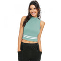  Women's Polyester, Knitting Western Wear Tops (Pista)