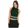 Women's Polyester, Knitting Western Wear Tops (Green)