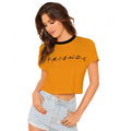  Women's Cotton Western Wear T Shirt (Yellow)