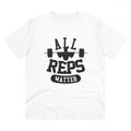 Men's PC Cotton All Reps Matter Printed T Shirt (Color: White, Thread Count: 180GSM)