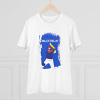 Generic Men's PC Cotton Cricket Design Printed T Shirt (Color: White, Thread Count: 180GSM)