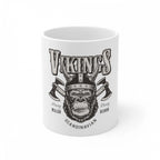 Generic Ceramic Gorila Desing Printed Coffee Mug (Color: White, Capacity:330ml)