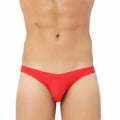  Men's Cotton Ultra Soft Briefs Underwear (Red)