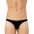  Men's Cotton Ultra Soft Briefs Underwear (Black)